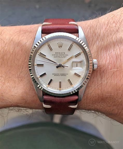 mens rolex with leather band|genuine rolex leather watch bands.